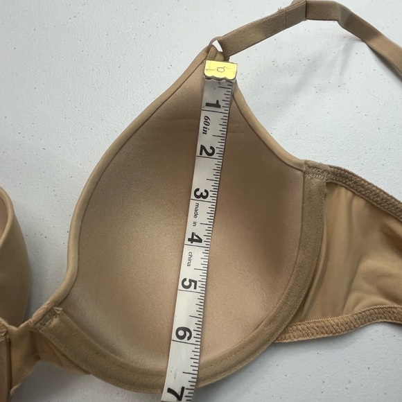 NWT Maidenform T-Shirt 4-Way Stretch Front Adjustable Straps Bra Body Beige 34C - Picture 15 of 15